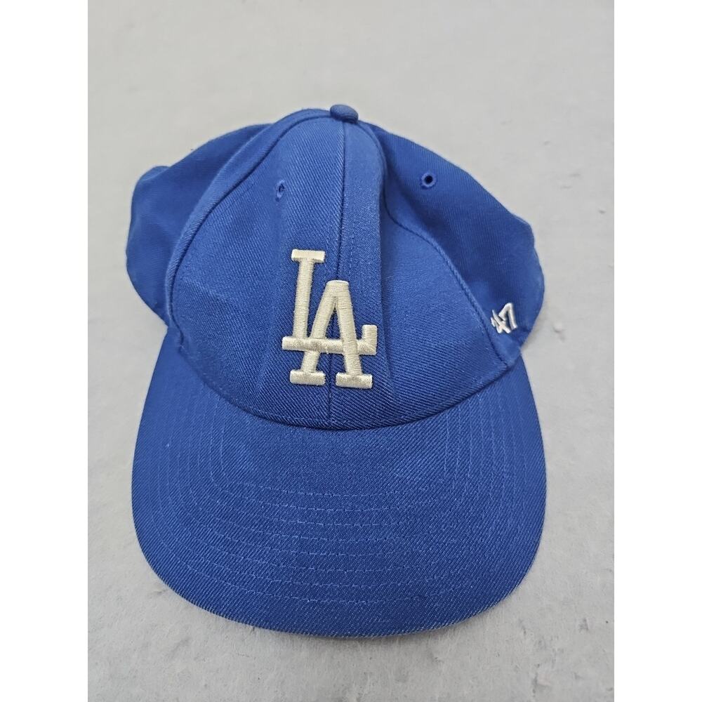 Los Angeles Dodgers 47' MLB Adult Hat Baseball Cap Blue Strap Back Embroidered